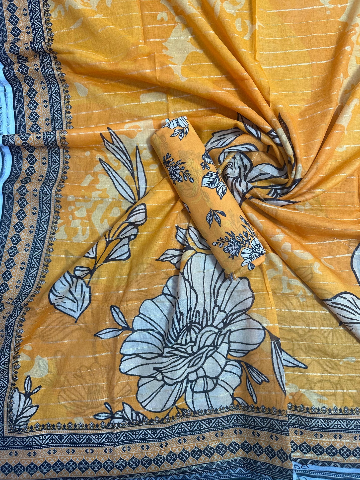 Pure Lawn D-13 (S+D) 2PCs Unstitched Collection