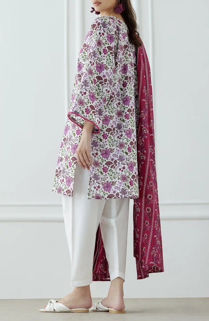 Orient Unstitched Lawn 3 Piece Collection D.C:- OTL-25-099