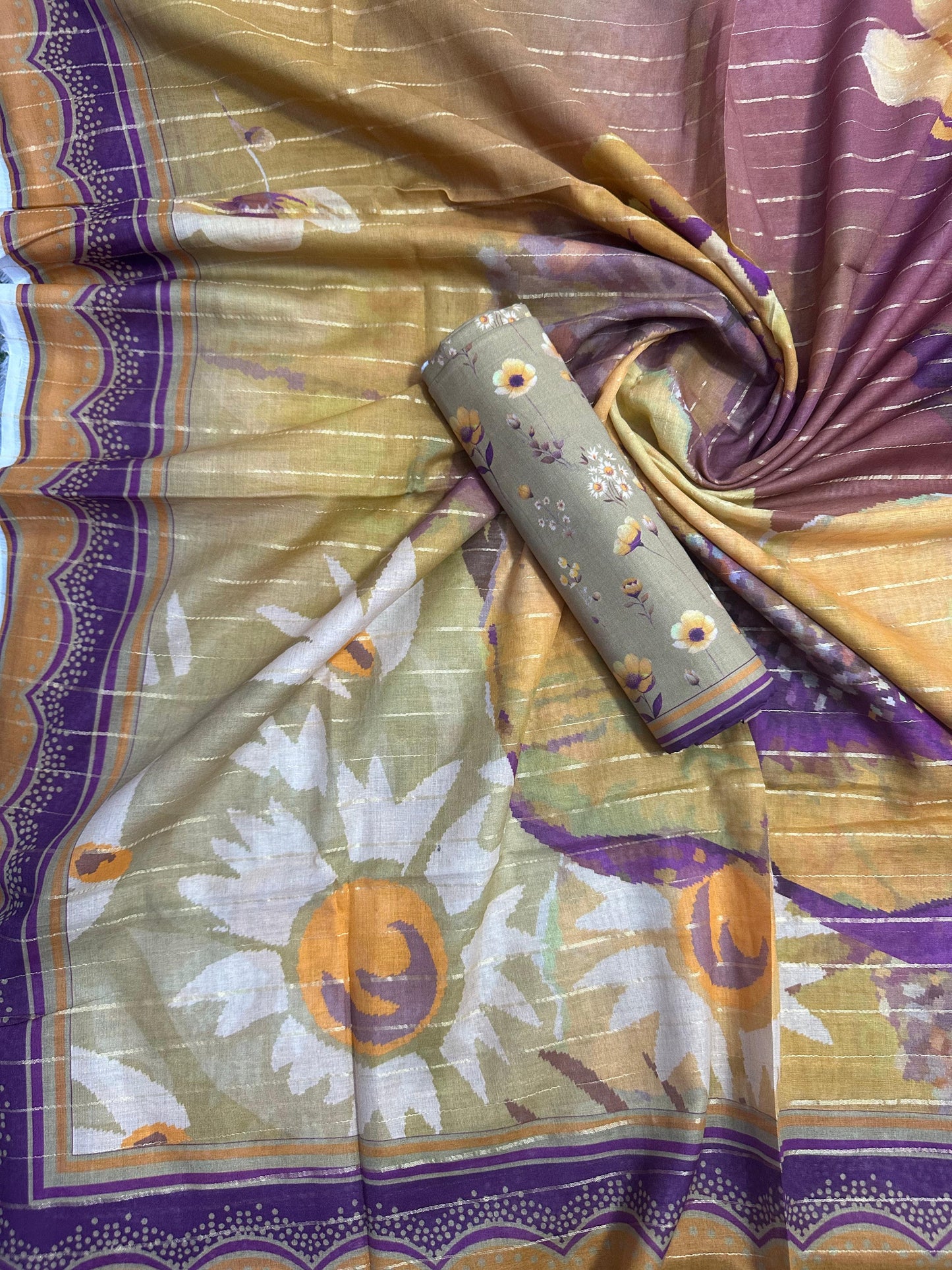Pure Lawn D-19 (S+D) 2PCs Unstitched Collection
