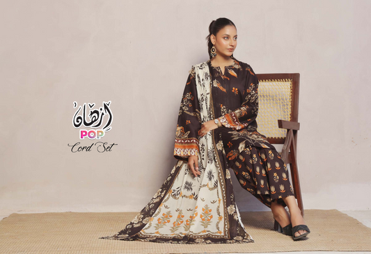 MoosaJee 100% Original Unstitched 3Pcs 🥳🔥