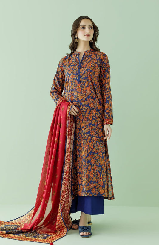 Orient Unstitched Lawn 3 Piece Collection D.C:-OTL-23-356