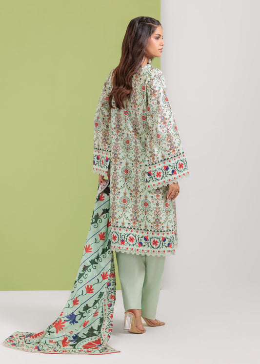 Bonanza Satrangi Unstitched Sage - 3 Pc (WU3PPBS25LIUN63)