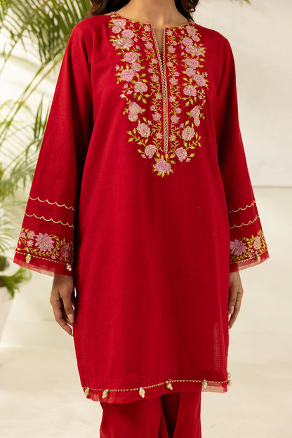 Zellbury D.C:-WUS26E21200  Embroidered Textured Lawn 2Pcs Collection
