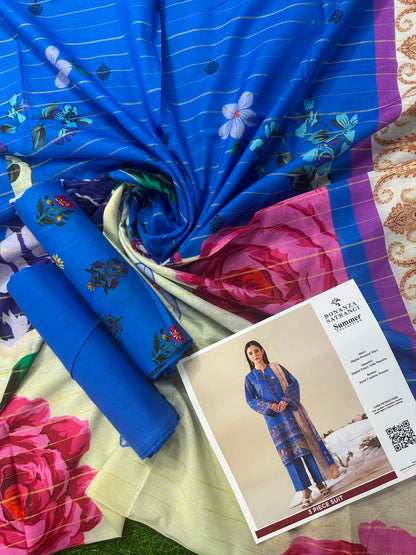 Bonanza Satrangi Blue 3PCs