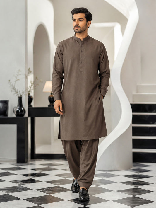 BRONZ BROWN MEN'S WASH & WEAR COLLECTION