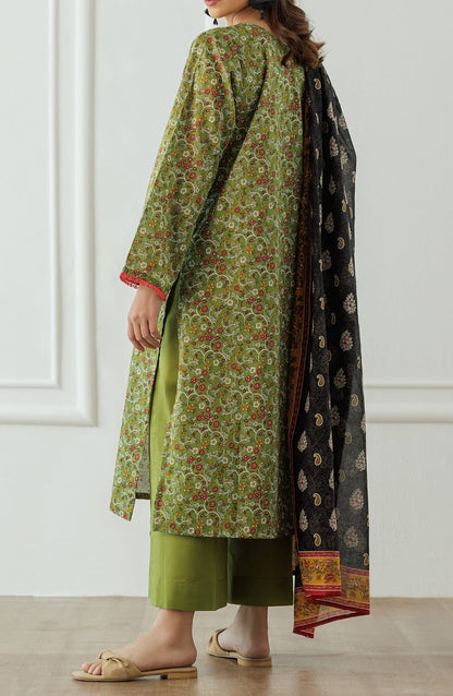 Orient Unstitched Lawn 3 Piece Collection D.C:- OTL-25-002