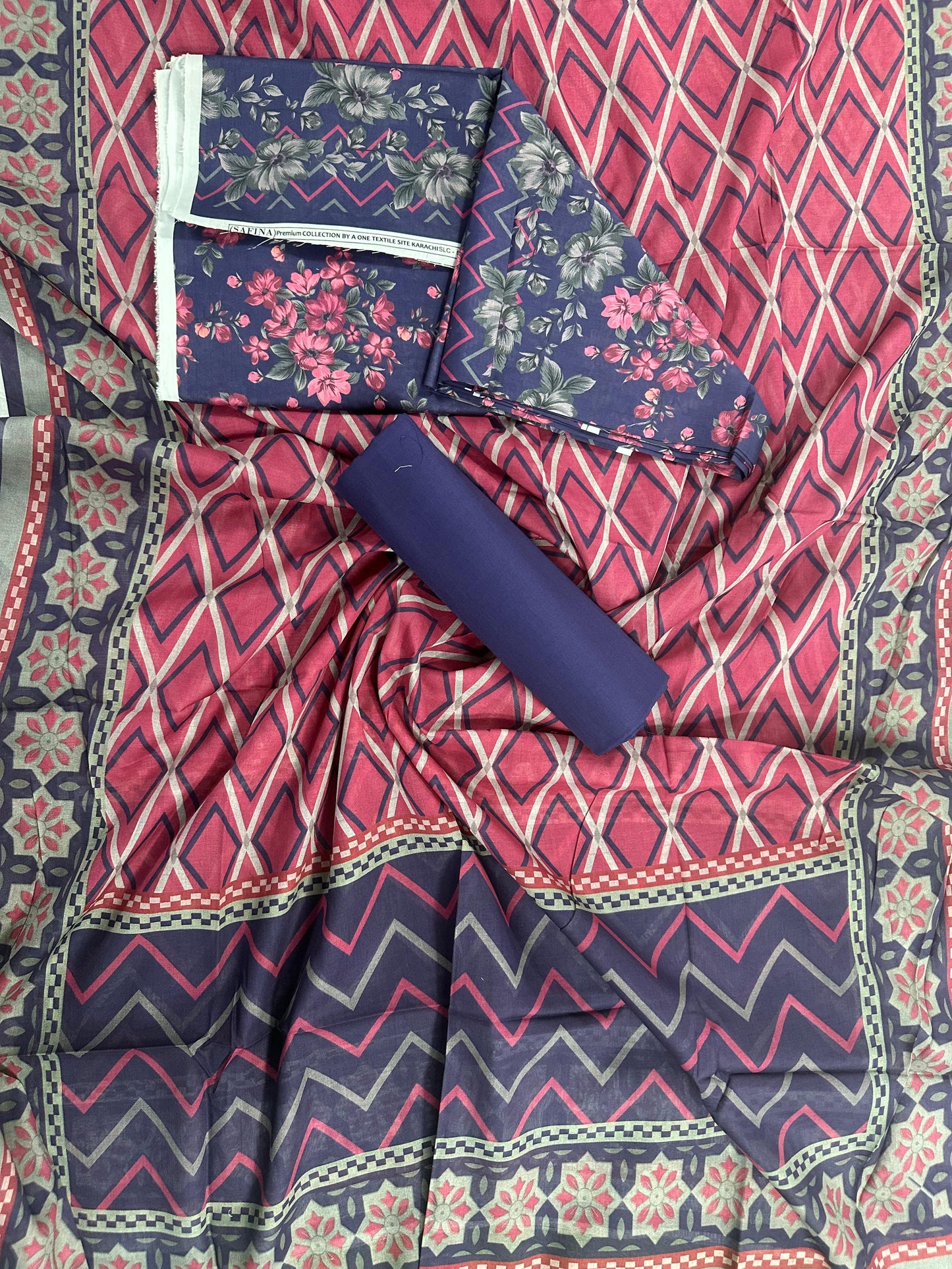 Safina Sahara Printed Unstitched 3PC Collection
