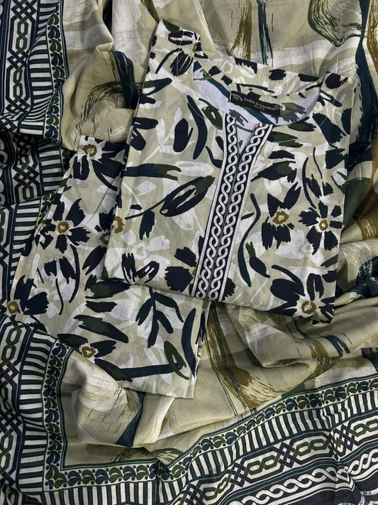 Saira Samina Pista Stitch 3Pcs