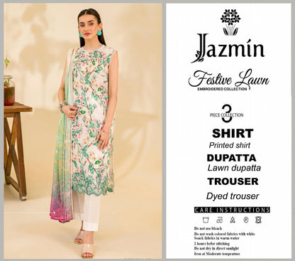 Jazmine Lawn Unstitched 3 Pieces ❤️🔥 Volume 2