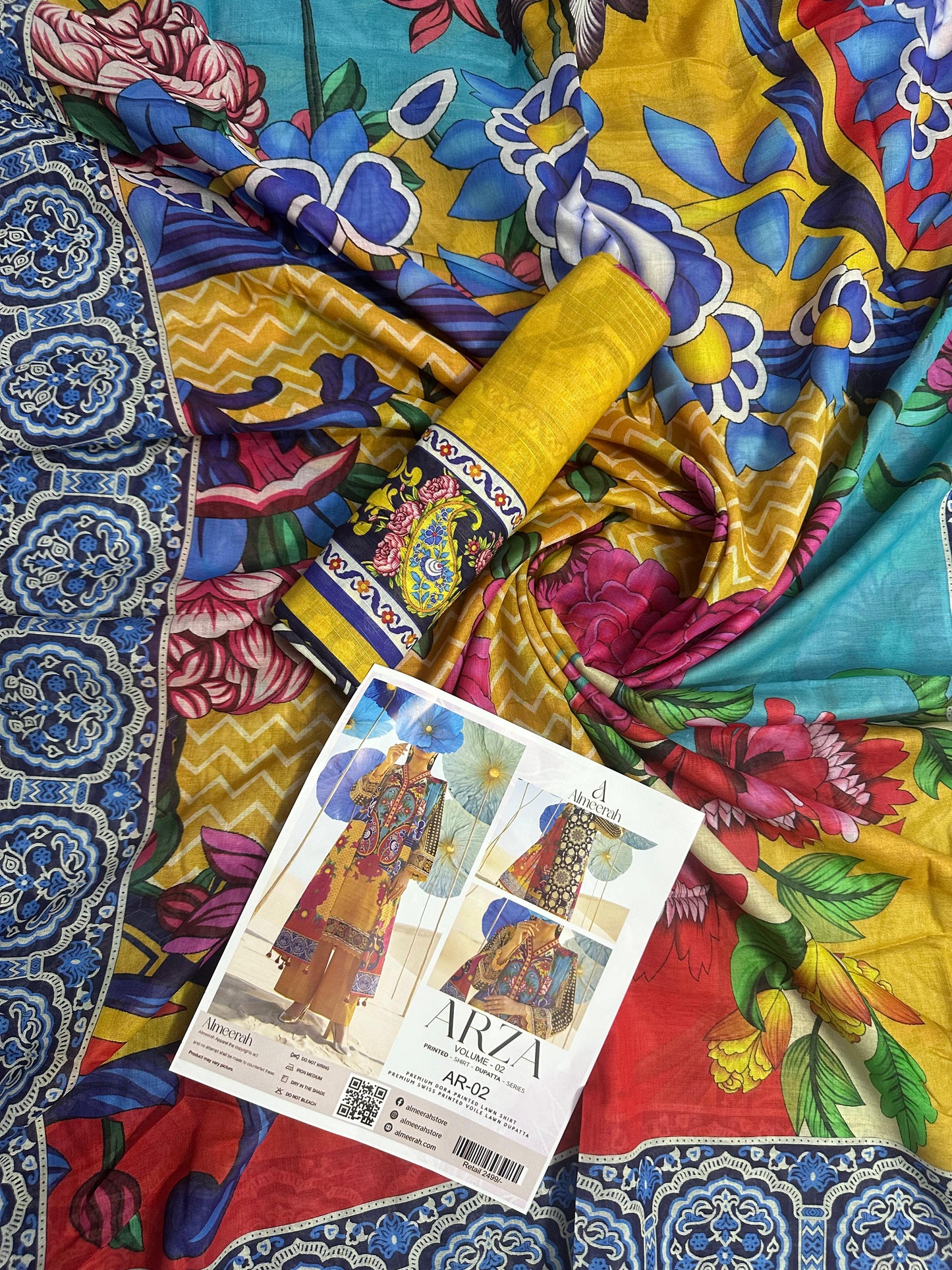 Almeerah ARZA – PRINTED 2PC Premium Lawn Collection