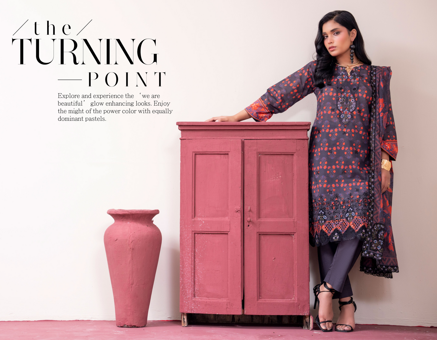 Amaira Pinky Luxury Embroidered Lawn 3 Piece Unstitched Collection