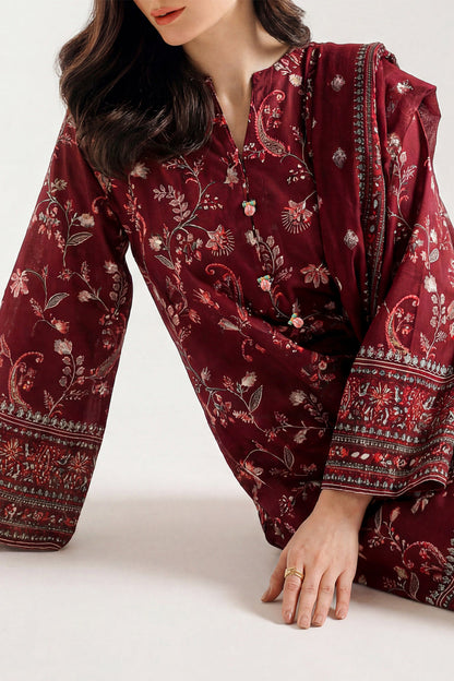 Saya 3 Piece Premium Lawn Collection D.C:U01-25711-04B