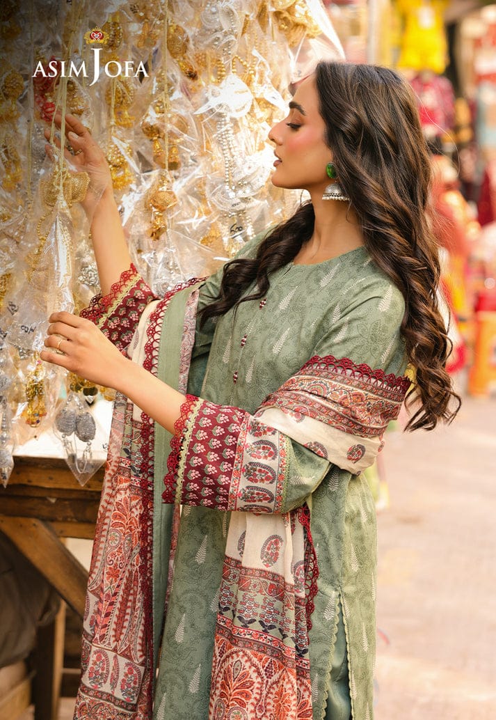 Asim Jofa Premium 3 Piece Unstitched Lawn Collection