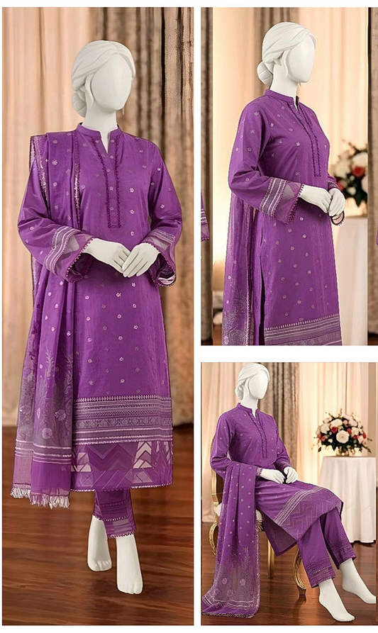 RANGE-E-RONAQ – Almeerah 3pcs Unstitched Collection