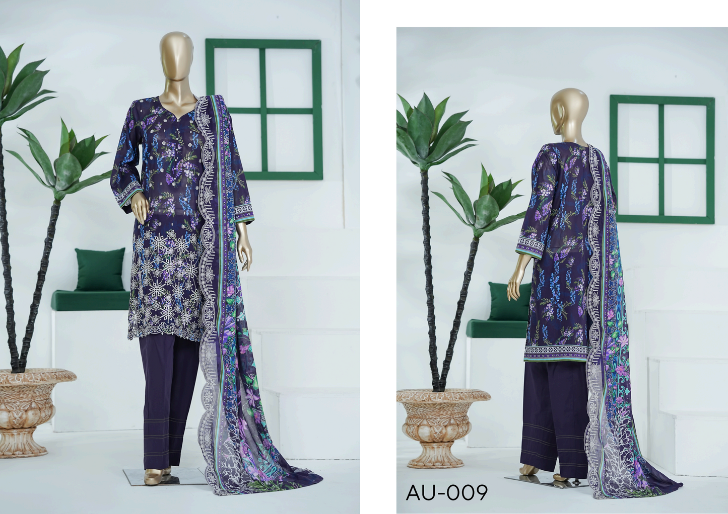 AIFA – Umang Embroidered Collection Design Code: -AU-009