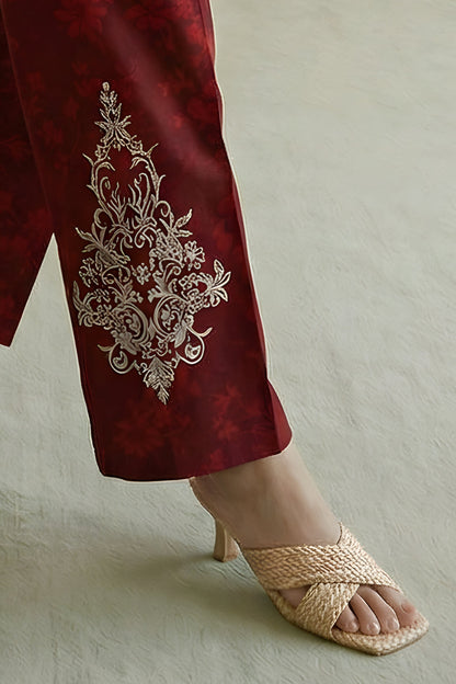 Zellbury D.C:-WUS26E20871  Embroidered Textured Lawn 2Pcs Collection