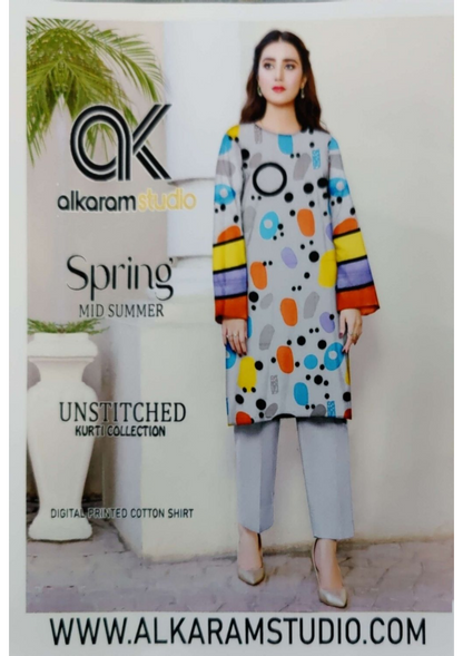 SHIRT PIECE KURTI LAWN COTTON