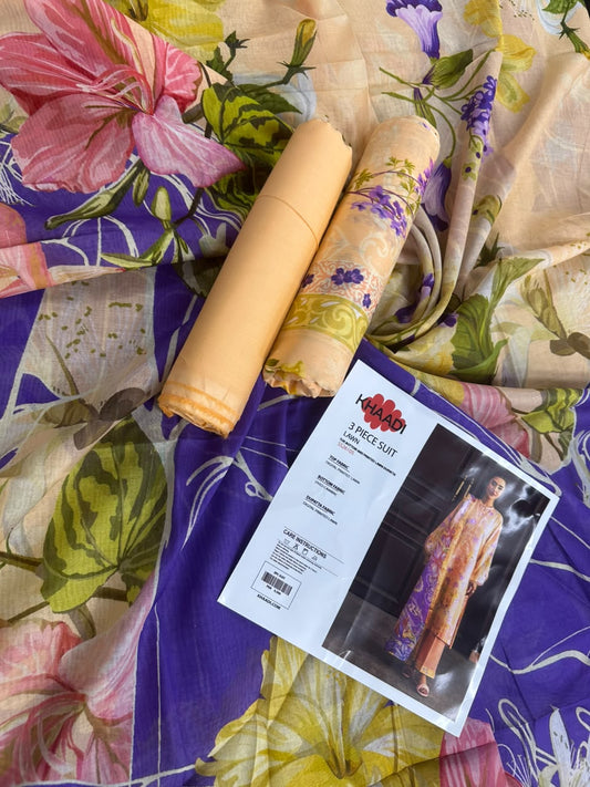 Khaadi SS26105 3Pcs