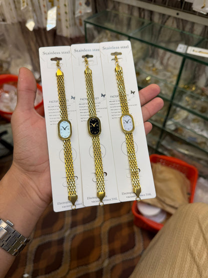 Stainless Steel Watch Bracelet ✨️🍀♥️