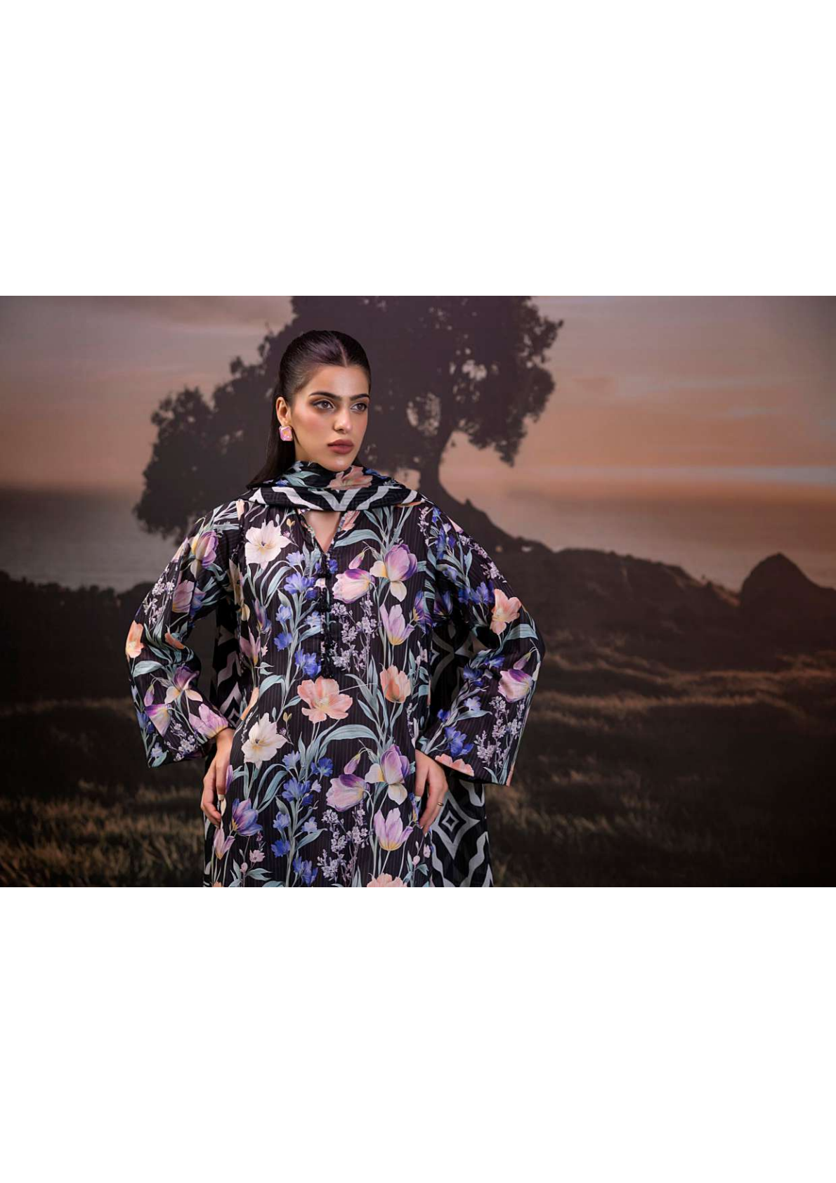 ✨🌿 SALINA SEPARATES – DIGITAL PRINTED LAWN COLLECTION 🌿✨ Design #6
Vol 1 – 2026 | By Regalia Textile