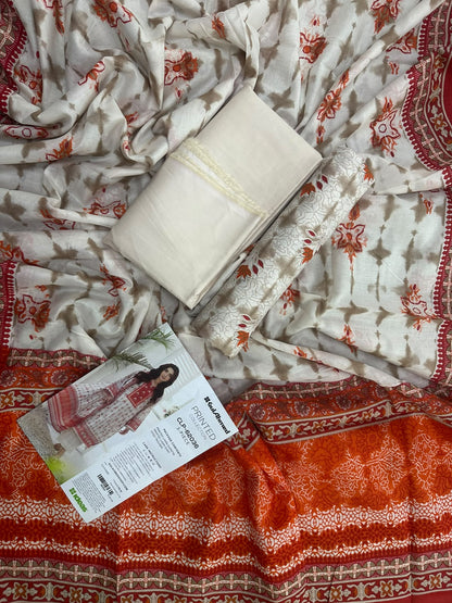 Gul Ahmed CLP-62036 Printed 3Pcs