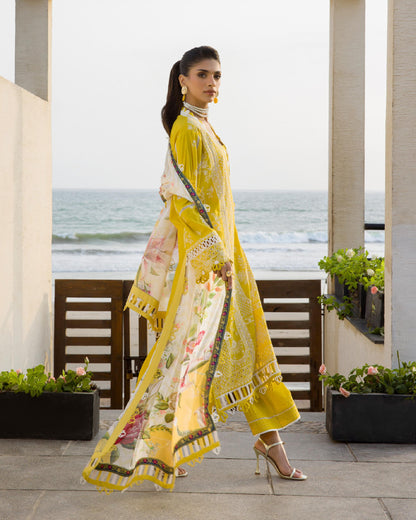 🌸✨ Zellbury Signature Unstitched Fancy Chikankari Luxury 3 Pieces ✨🌸