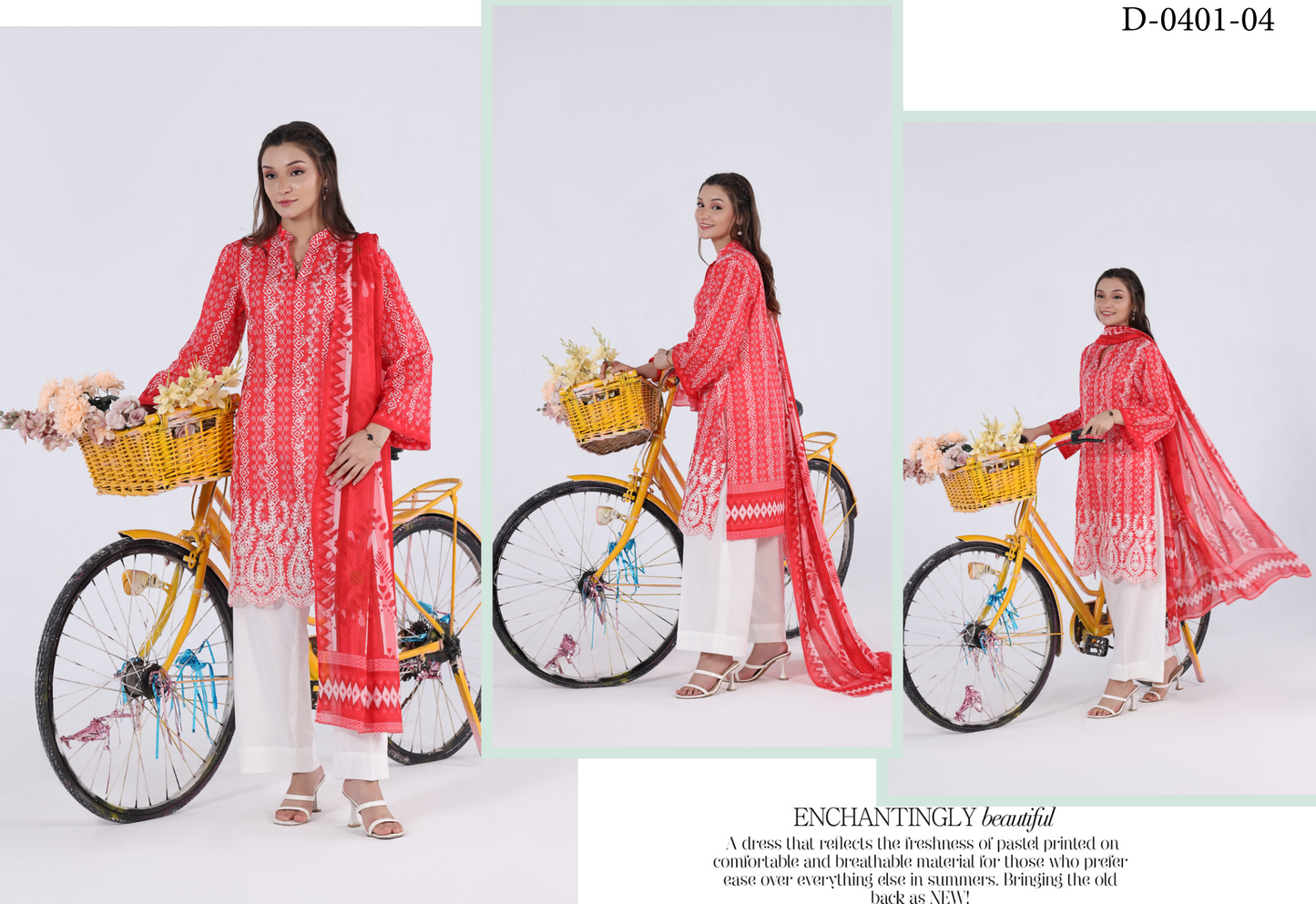 Luxury Summer Collection 
APPLIQUE KARI BY MOOSAJEE Design# D-0401-04