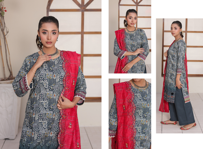🌸 🌹 MTF – ROSE & VOGUE ✨ Digital Printed Doria Embroidered Laserkari Cotton 2025
Collection ✨