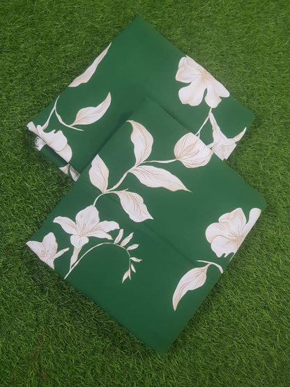 Unstitched Printed Linen 2 Piece Stock Available ❤️