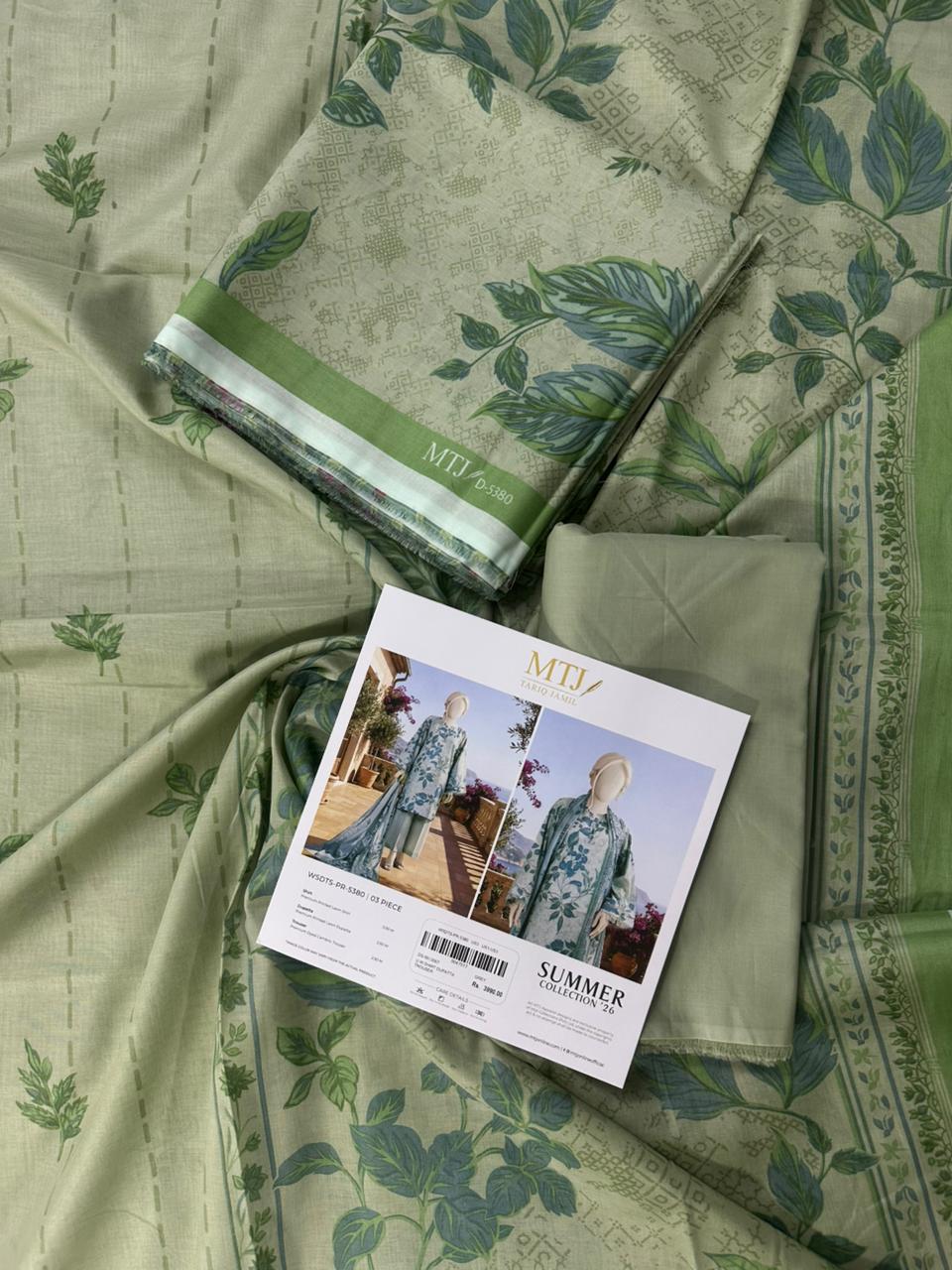 MTJ Original Printed Lawn – Summer 2026 Design# WSDTS-PR-5380
