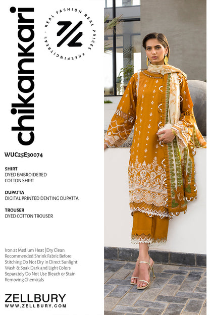 ZELLBURY – Chikankari Collection 🌸
🤎 Soft Brown  🤎