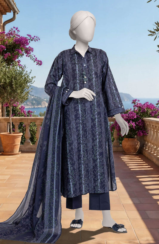 MTJ Original (WSDTS-PR-5385) Printed Lawn Unstitched Collection – Summer 2026