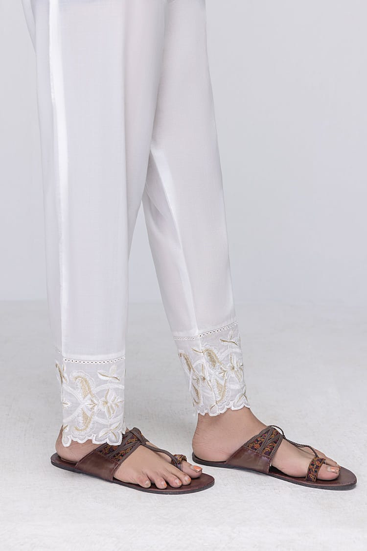 Lakhany 100% Original Stitched Bottom in White 🤍