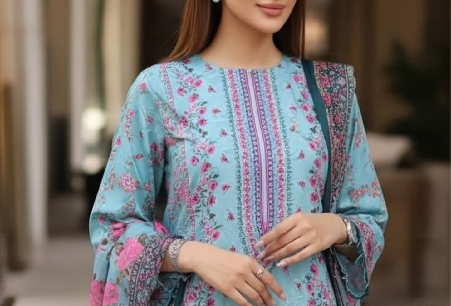 ❤️✨ SALITEX LAIRA VOL-2 ✨❤️
💯 100% ORIGINAL LAWN 🌸
👑 LAIRA by SANA & SARA 👑SSW6U3P383UT