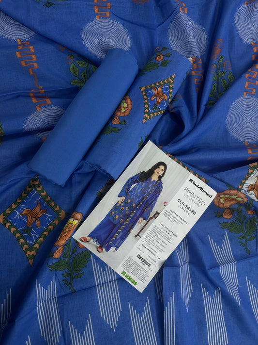 Gul Ahmed CLP-52128 Printed 3Pcs