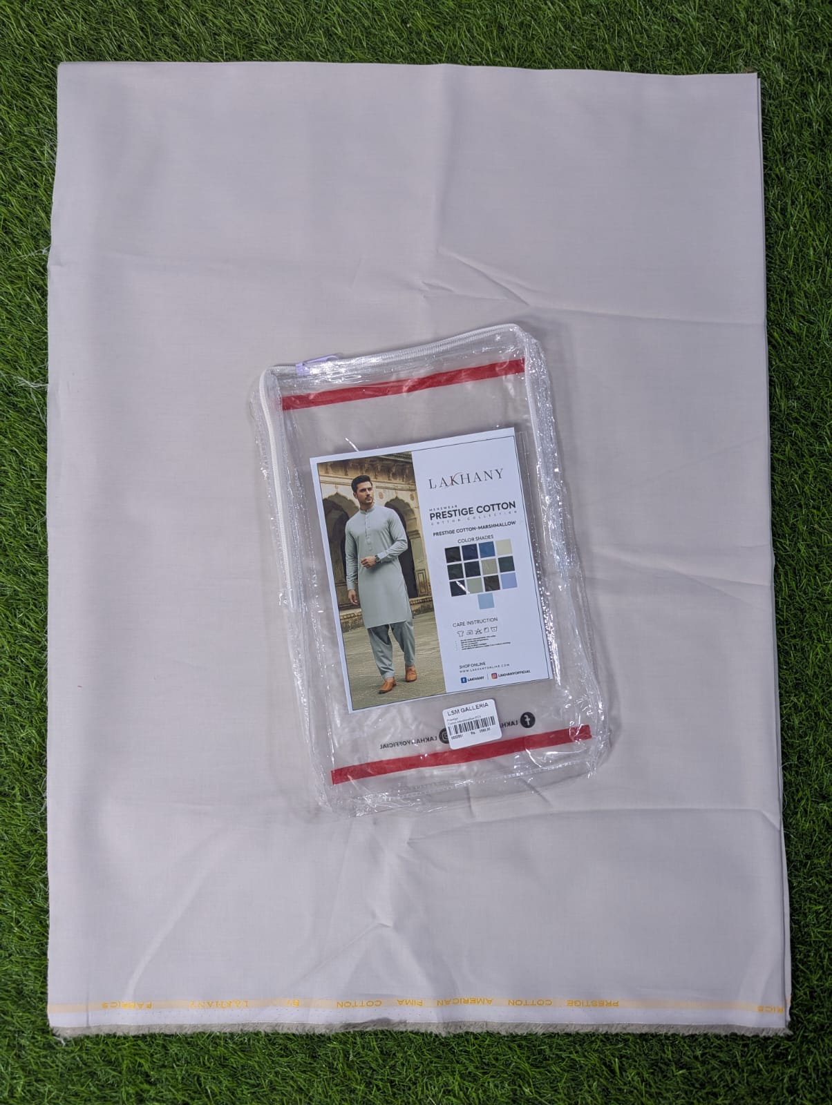 Lakhany (LSM) Egyptian Cotton Prestige Gents Suits Color# beige