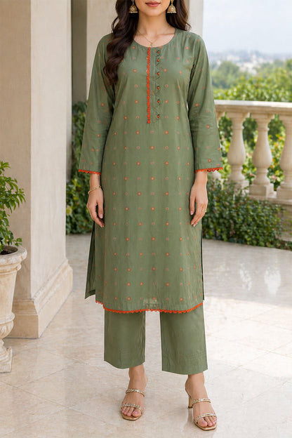 BALLERINA BY ALMEERAH D-3 -  2PCS JACQUARD COLLECTION