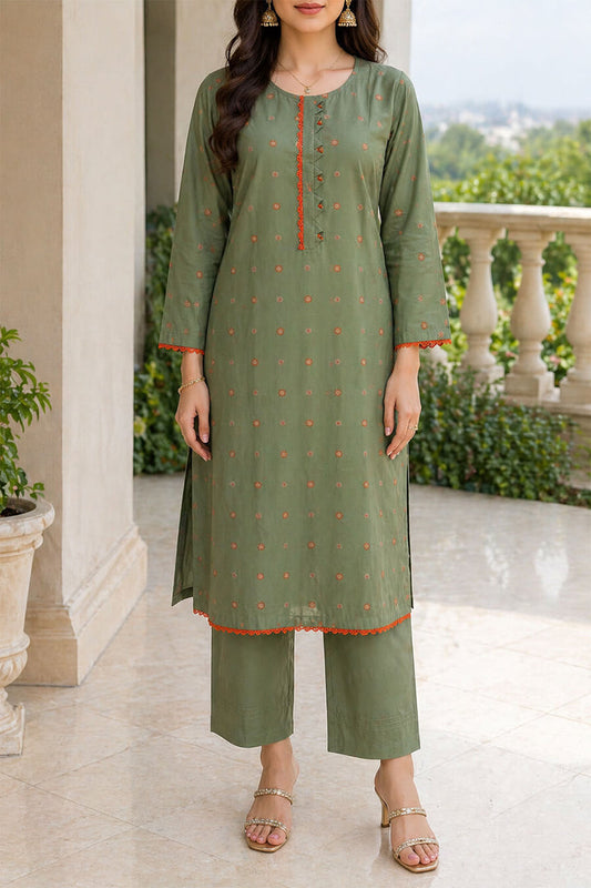 BALLERINA BY ALMEERAH D-3 -  2PCS JACQUARD COLLECTION