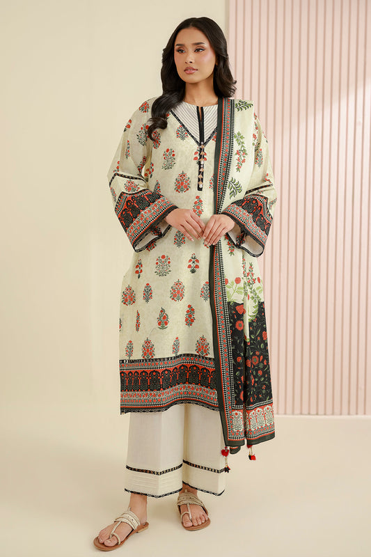 Zellbury (D.C:- WUS26X31011) Unstitched 3pcs Lawn Collection