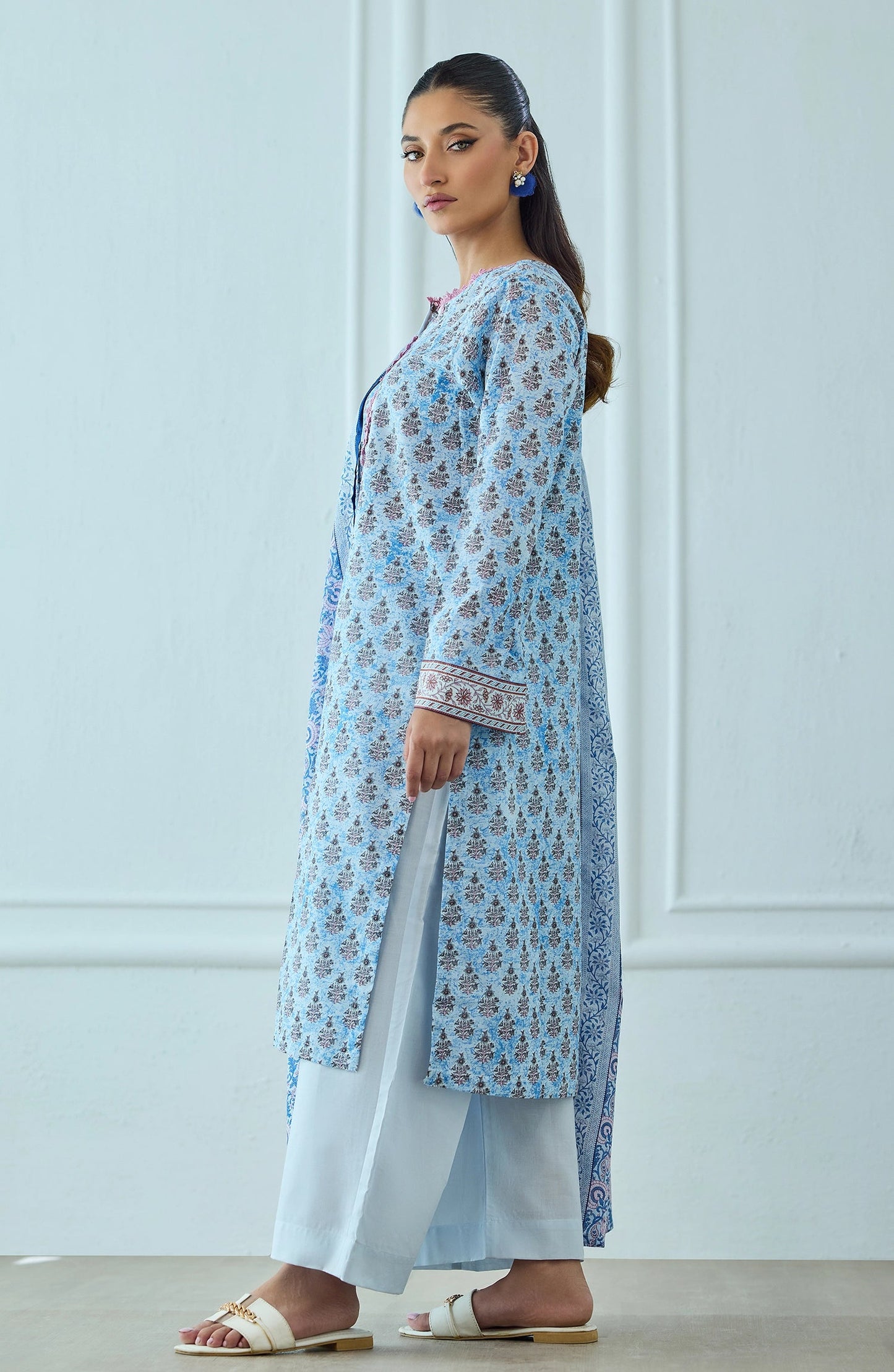 ✨ORIENT 100% ORIGINAL Unstitched Lawn 3 Piece✨ Design #OTL-25-514