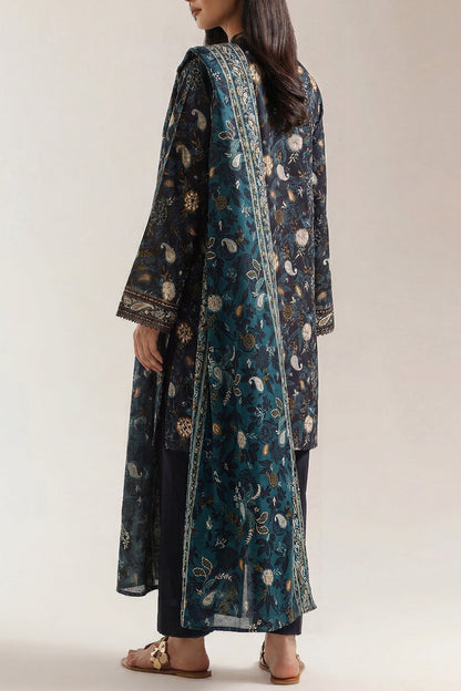 SAYA D.C:-U01-26152-P01A - 3 Piece Printed Lawn Collection