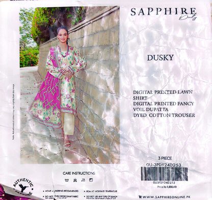 SAPPHIRE DAILY LAWN 3PCS COLLECTION 2026