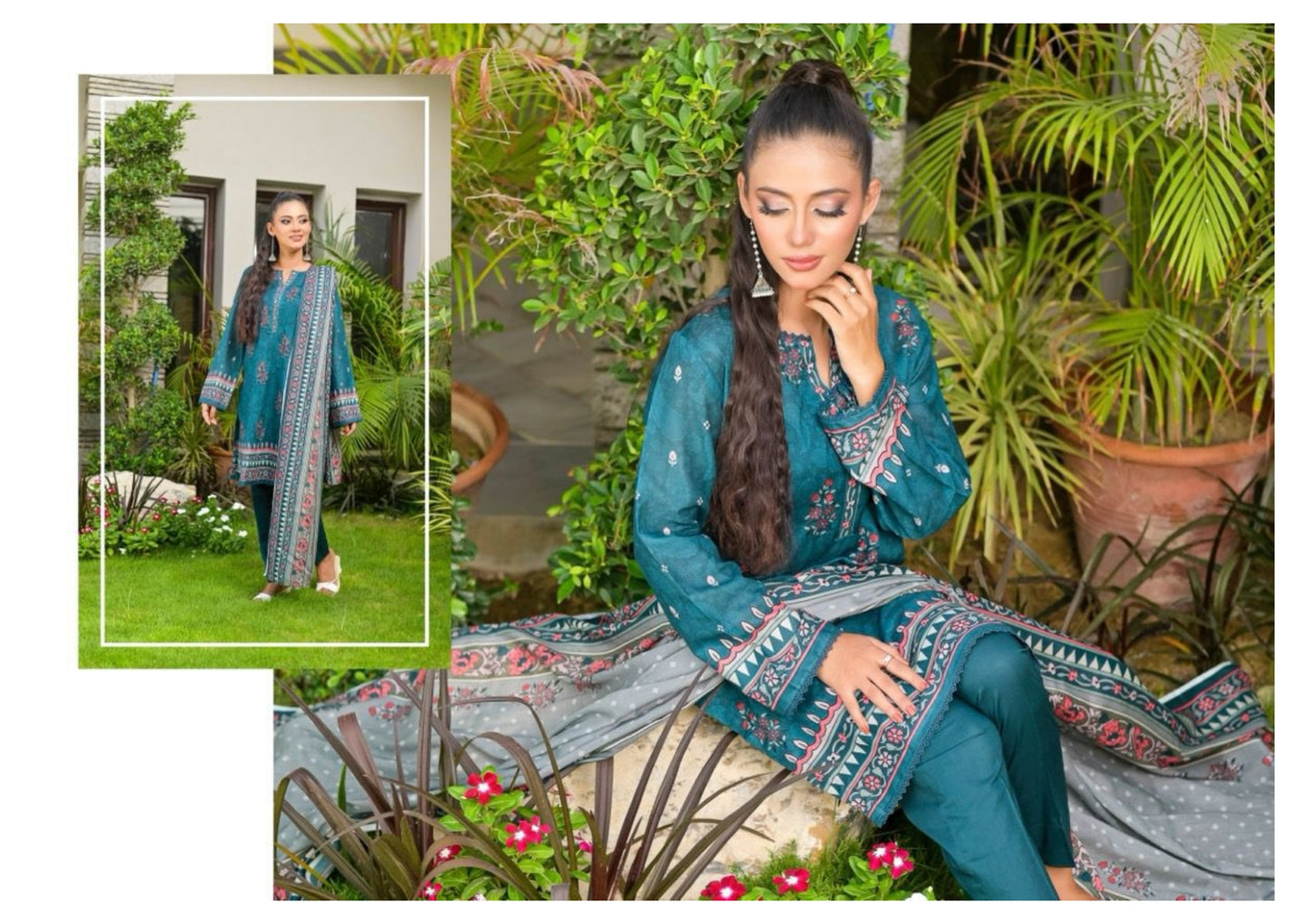 Colors VOL 02 by DASTAAN Lawn Unstitched Lawn 100% Original Lawn 3 Pieces ❤️🔥