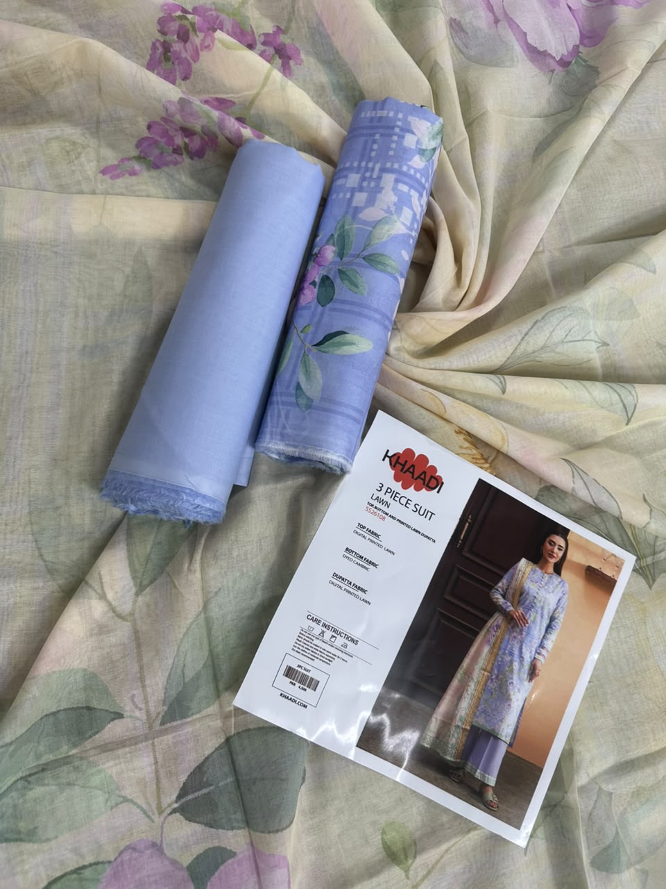 Khaadi SS26108 3Pcs