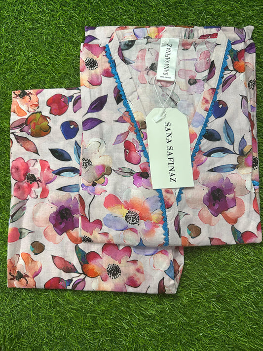 Sana Safinaz 2Pcs Printed Lawn Stitched Collection