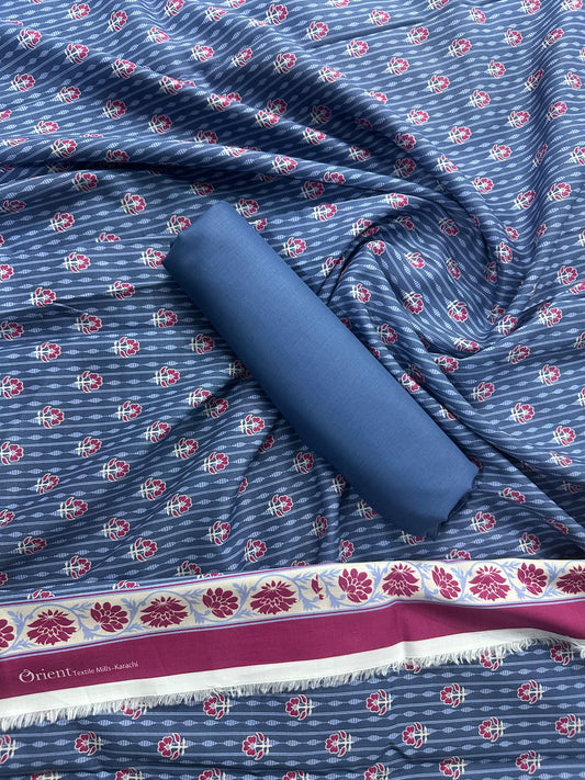 ✨ORIENT 100% ORIGINAL Unstitched Lawn 2 Piece ✨ Design#OTL-25-546