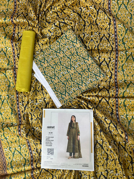 NISHAT UNSTITCHED LAWN 3PCS COLLECTION 2026 🔥❤️