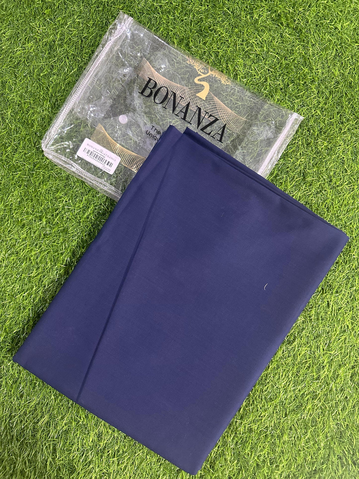 👔 BONANZA Unstitched– Wash & Wear 💞🔥 Gents Collection 2026🔥 Navy Blue
