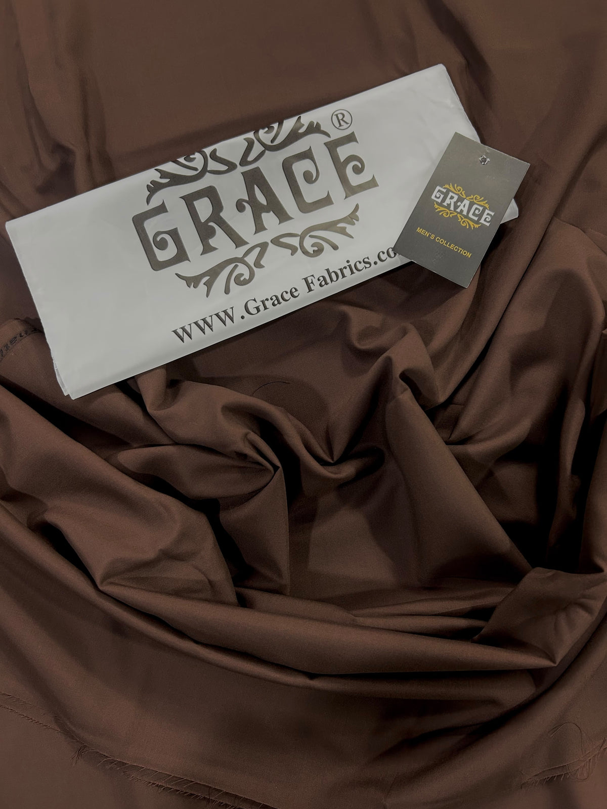 Grace Chocolate Brown Gent's Wash Wear Suit