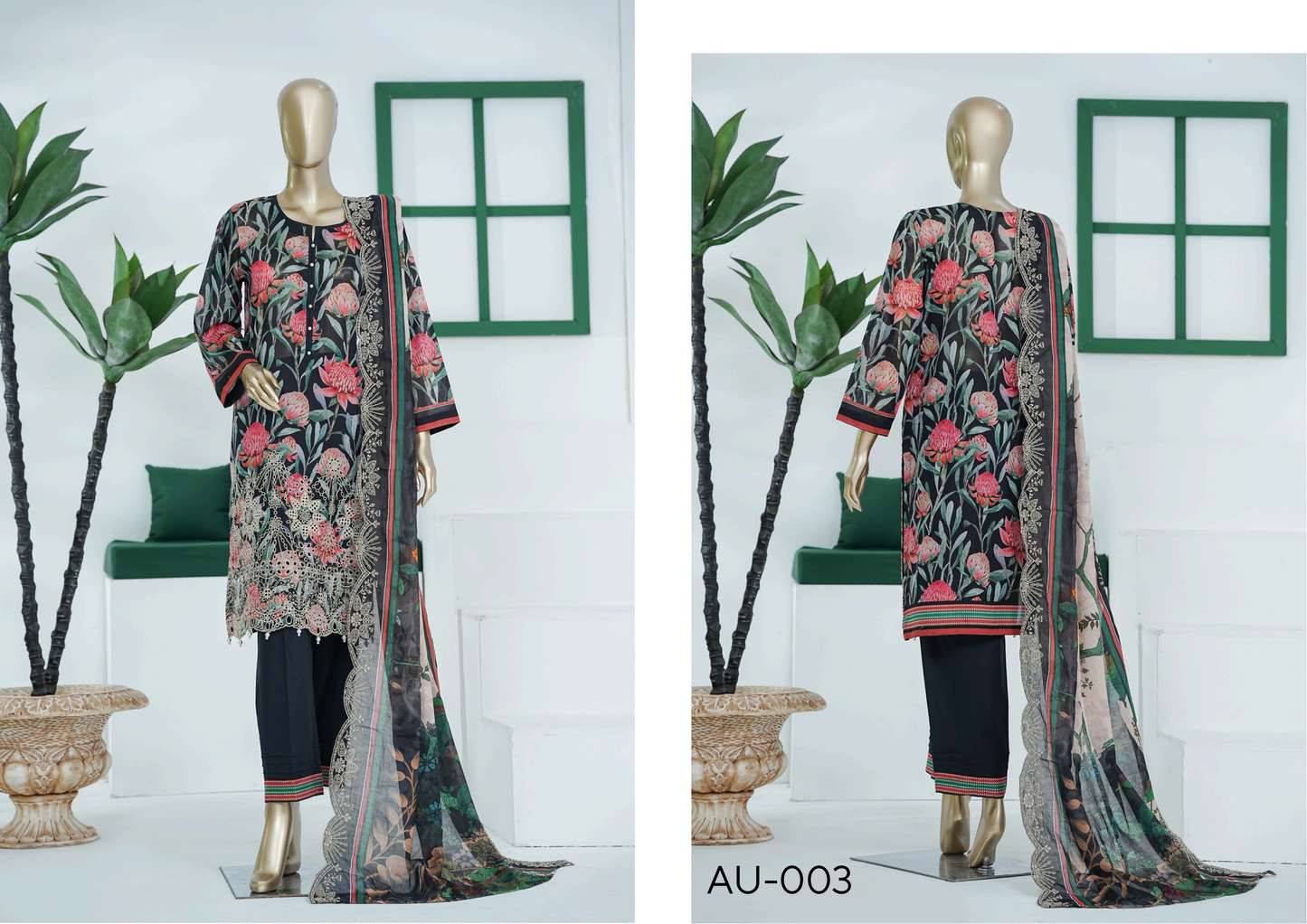 AIFA – Umang Embroidered Collection Design Code: -AU-003